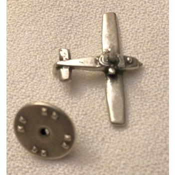 Cessna 172 Skyhawk znaczek 3D samolot na pins stare srebro (id: 195)